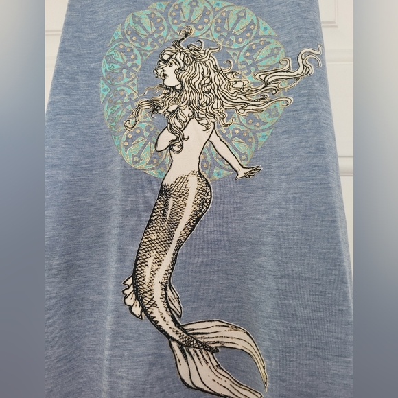 Mermaid Bear Dance tank top - Picture 2 of 4